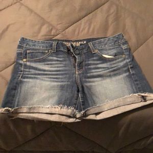 American eagle jean shorts